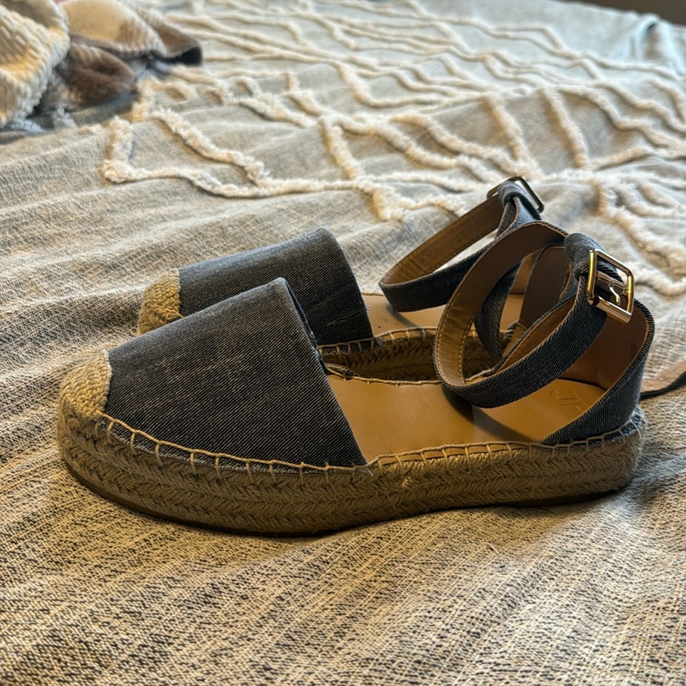 Shoes worn once. Like new.